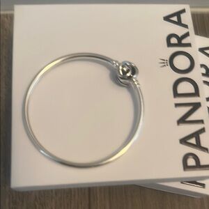 Pandora Silver Knot Bangle